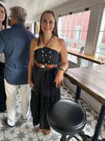 Guest at the Housing Nantucket benefit at the Gaslight